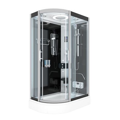 Dusche Duschkabine D60-73T2L-ALL Duschtempel Sauna 120x80 cm