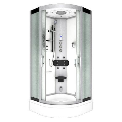 Dampfdusche Duschtempel Sauna Dusche Duschkabine D46-60M3 100x100 cm