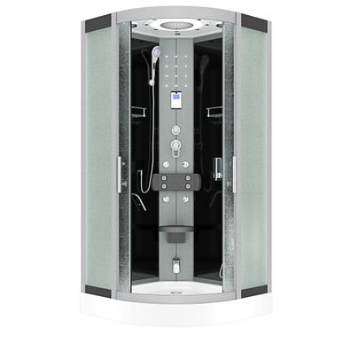 Dampfdusche Dusche Duschkabine D58-13M2-ALL Duschtempel Sauna 90x90 cm