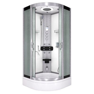 Dampfdusche Dusche Duschkabine D58-60M3-ALL Duschtempel Sauna 100x100 cm