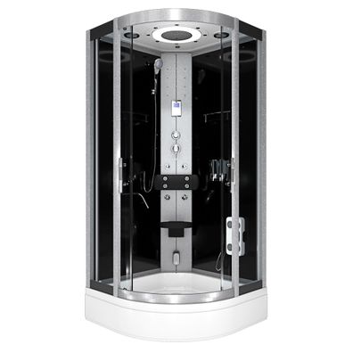 Dampfdusche Dusche Duschkabine D58-63T2-ALL Duschtempel Sauna 100x100 cm