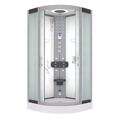 Dampfdusche Dusche Duschkabine D58-00M3-ALL Duschtempel Sauna 80x80 cm