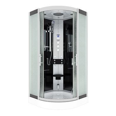 Dampfdusche Duschtempel Sauna Dusche Duschkabine D46-23M3 100x100 cm