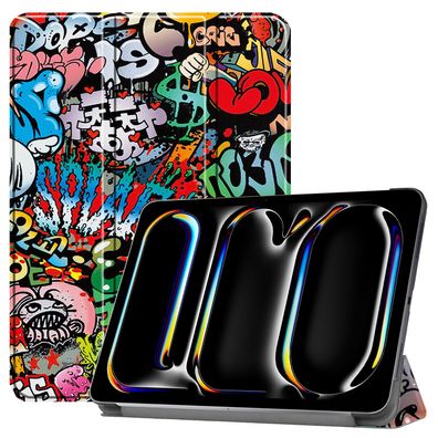 Hülle für Apple iPad Pro 11 2024 M4 5. Gen 11 Tasche Cover Schutzhülle mit Stand
