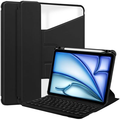 Hülle für Apple iPad Air 11 2024 M2 6 Generation Ein- Ausfunktion Tasche Cover