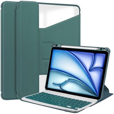 Hülle für Apple iPad Air 11 2024 M2 6 Generation Ein- Ausfunktion Tasche Cover