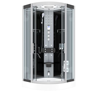 Dampfdusche Dusche Duschkabine D58-23T3-ALL Duschtempel Sauna 100x100 cm