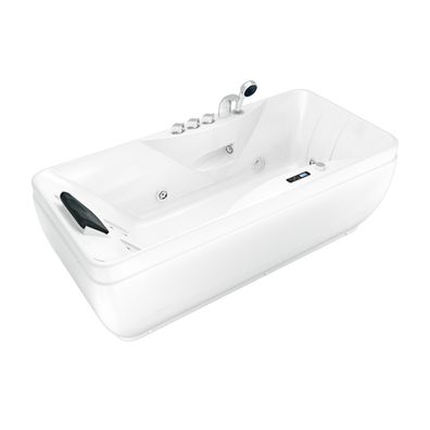Whirlpool Pool Badewanne Wanne W49-PL-ALL 170x80cm Reinigungsfunktion