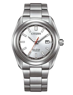 Citizen Eco-Drive Herrenuhr Solar Titan/Silberfarben AW1900-50A