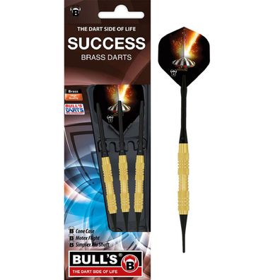 Bull´s Softdart, Success, messing, 18g. Gold