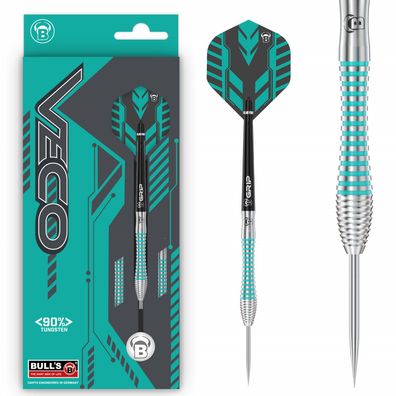 Bull´s Steeldarts, VECO V2, 90% Tungsten, 25g. Grün, silber