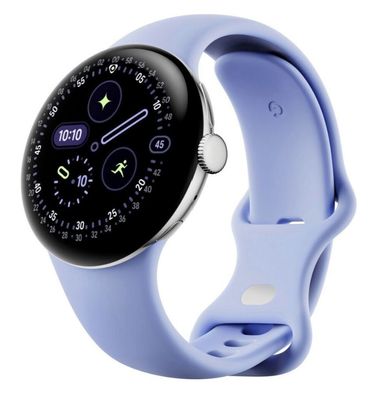 Google Pixel Watch 4 41mm 4G Polished Silver/Iris GPS eSIM Unisex - Kaufen