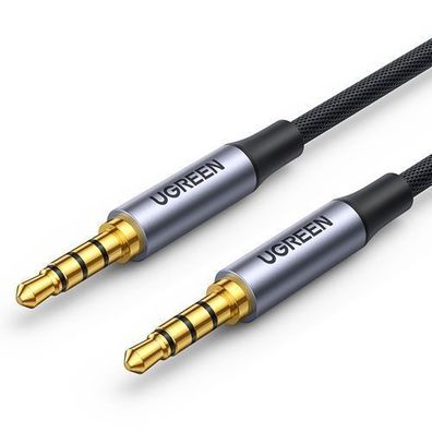 Ugreen Premium 3m 3.5mm Klinkenkabel, Grau - Hochwertiges Audiokabel für zuverlä