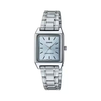 Casio Damen Analog Quarz Uhr mit Edelstahl Armband LTP-V007D-2