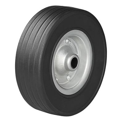 341541V01 Ersatzrad für Stützrad Metall-Felge mit Vollgummi-Reifen 220 x 65 mm 300 kg