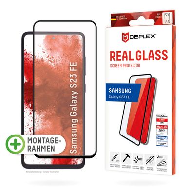 Displex Panzerglas 10H vollflächig für Samsung Galaxy S23 FE