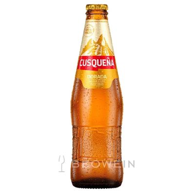 Cusqueña Dorada Golden Lager 0,33 l - Bier aus Peru