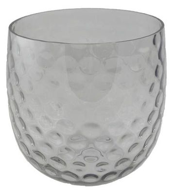 Kaheku Windlicht Catania lüster-rauch/optik 29 cm Ø 30,5h
 777132803