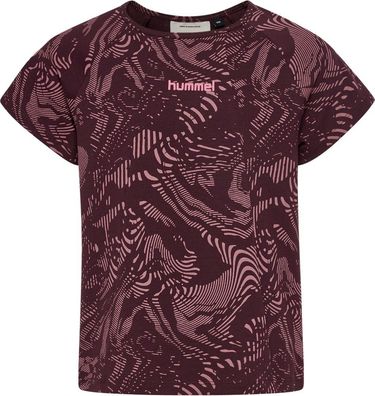 Hummel Kinder Sportshirt Hmljr Aop A-Shaped T-Shirt 233646