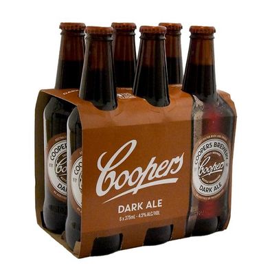 Coopers Dark Ale Bottle 4.5 % vol. 6x375 ml