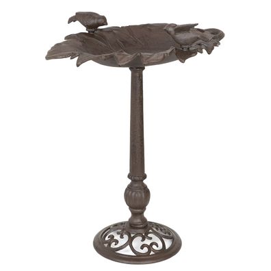 Moritz Vogeltränke 43 x 38 x 57cm Gusseisen Wildvogeltränke Vogelbad Vogeltrinkschale