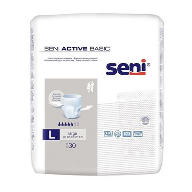 Seni Active Basic Inkontinenzslip Large 30 Stück