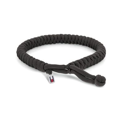 Tommy Hilfiger - 2790593 - Armband - Herren - Nylon - grau - 18 + 4cm
