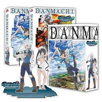 DanMachi - Staffel 4 - Vol.1-2 - Gesamtausgabe - Blu-Ray - NEU