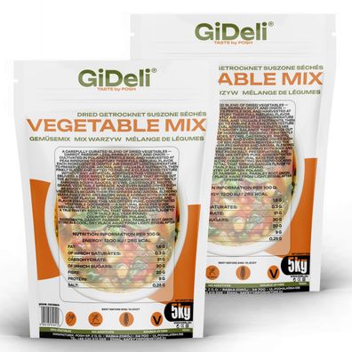 Suppengewürz 10kg Gemüsebrühe Ohne Salz Getrocknet Suppengrün Vegan Natur GiDeli