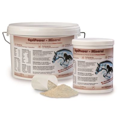 Vetripharm EquiPower Mineral Ergänzungsfuttermittel für Pferde - Packung