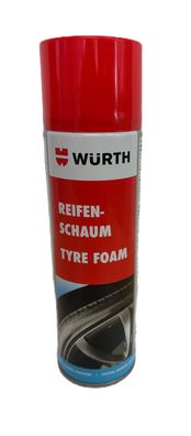 Reifenpflegeschaum 500 ml - Reinigt, pflegt & schützt Reifen mit tiefschwarzem Glanz
