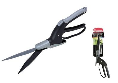 Profi Grasschere Rasenschere Rasenkanten Garten Schere Antihaft Drehbar 360°