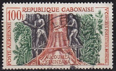 GABUN GABON [1960] MiNr 0155 ( O/used ) Pflanzen