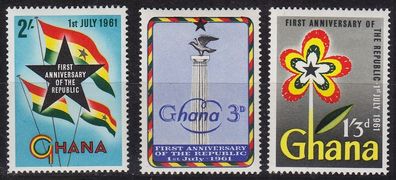 GHANA [1961] MiNr 0100-02 ( * */mnh )