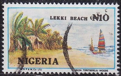 Nigeria [1992] MiNr 0606 ( O/used ) Landschaft