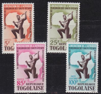TOGO [1964] MiNr 0426-29 ( * */mnh )