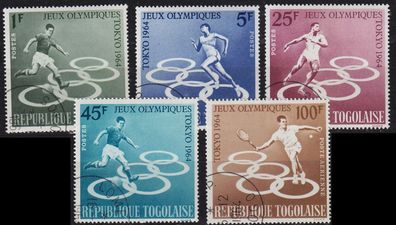 TOGO [1964] MiNr 0435-38 ( O/used ) Olympiade