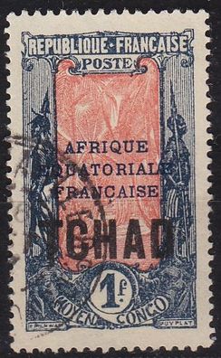 TSCHAD CHAD [1924] MiNr 0034 ( O/used )