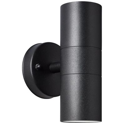 Brilliant Wandleuchte "JANDY" IP44 Metall / Glas 17x8,5x11,2cm 90966A06