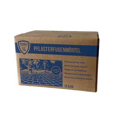 Fugli Pflasterfugenmörtel Basalt-Sand im Karton 12,5kg