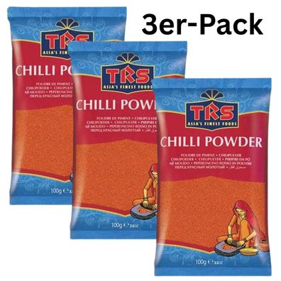 3er-Pack TRS Chilipulver 100g