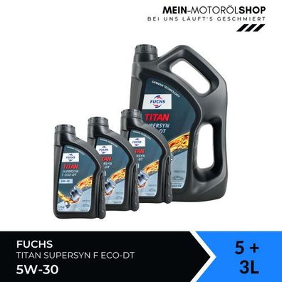 Fuchs Titan Supersyn F ECO-DT 5W-30 5 + 3 Liter