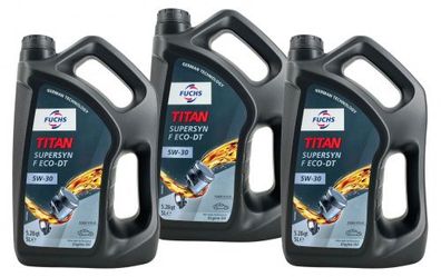 Fuchs Titan Supersyn F ECO-DT 5W-30 3x5 Liter