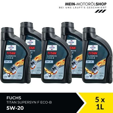 Fuchs Titan Supersyn F ECO-B 5W-20 5x1 Liter