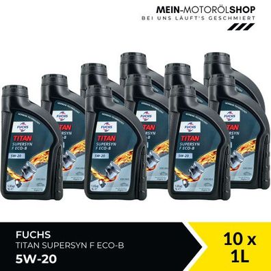Fuchs Titan Supersyn F ECO-B 5W-20 10x1 Liter