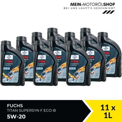 Fuchs Titan Supersyn F ECO-B 5W-20 11x1 Liter