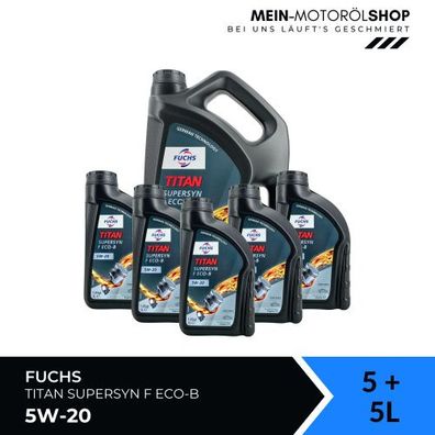 Fuchs Titan Supersyn F ECO-B 5W-20 5 + 5 Liter