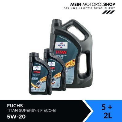 Fuchs Titan Supersyn F ECO-B 5W-20 5 + 2 Liter