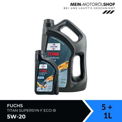 Fuchs Titan Supersyn F ECO-B 5W-20 5 + 1 Liter