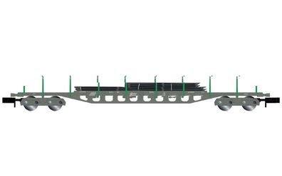 Arnold N HN6406 RENFE, 4-achs. Containerwagen der Bauart Rgs Stahlbleche (3976L)